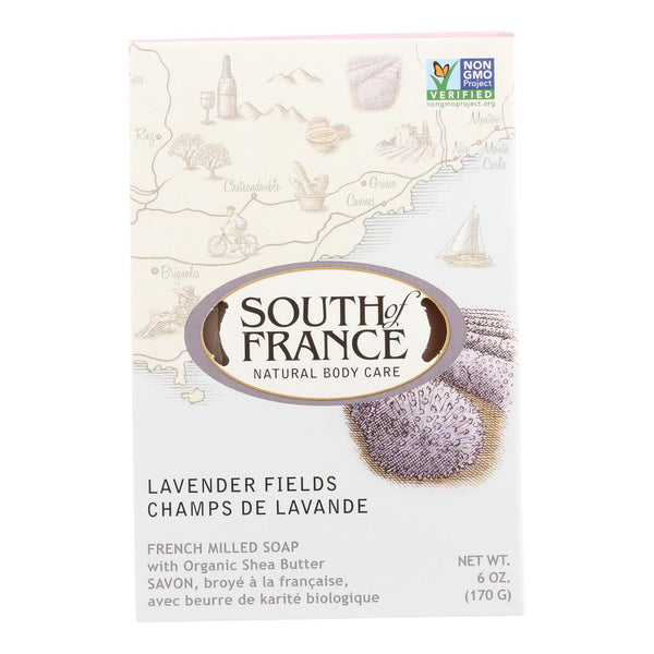 South Of France Bar Soap - Lavender Fields - 6 Ounce - 1 each