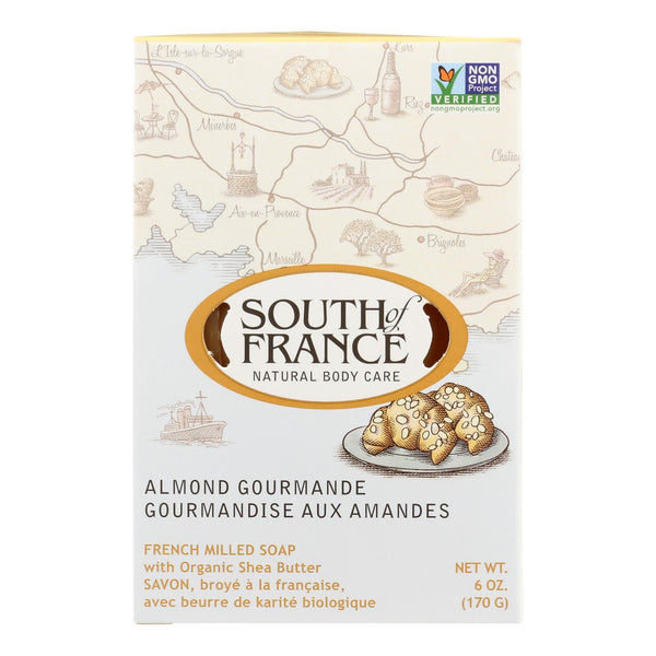 South Of France Bar Soap - Almond Gourmand - 6 Ounce - 1 each