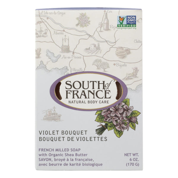 South Of France - Bar Soap Violet Bouquet - 1 Each - 6 Ounce