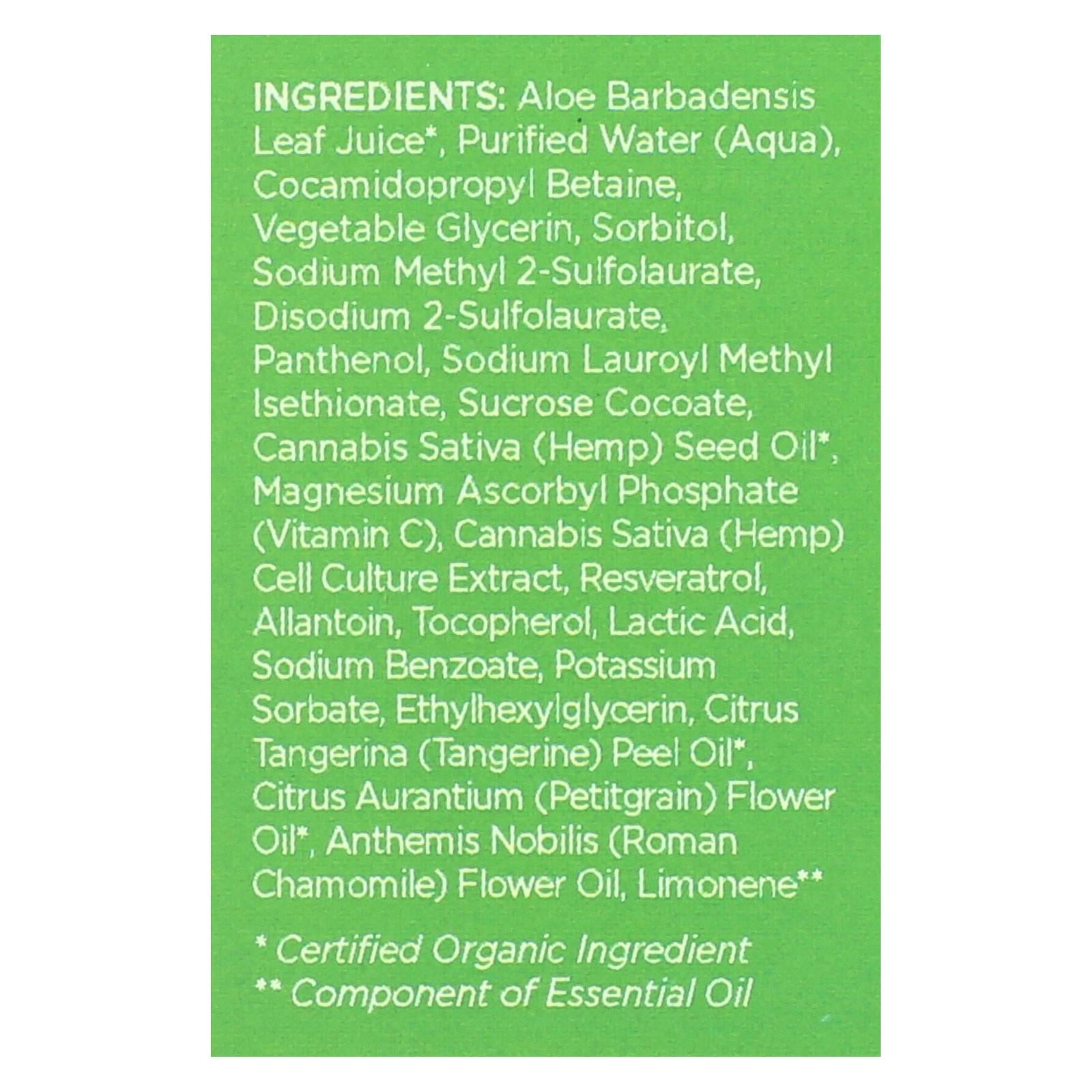 Andalou Naturals - CannaCell Cleansing Foam - 5.5 fl Ounce.