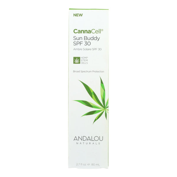 Andalou Naturals - CannaCell Sun Buddy SPF 30 - 2.7 fl Ounce.