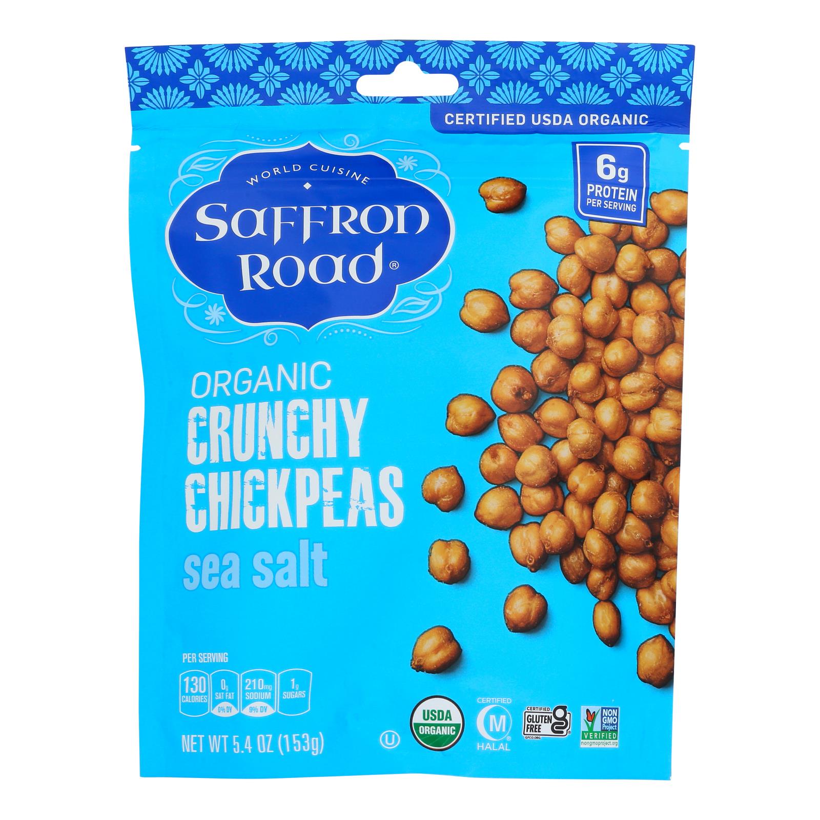 Saffron Road - Chckp Crnchy Sea Salt - Case of 6-5.4 Ounce