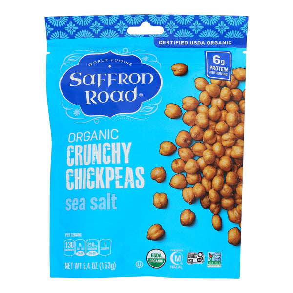 Saffron Road - Chckp Crnchy Sea Salt - Case of 6-5.4 Ounce