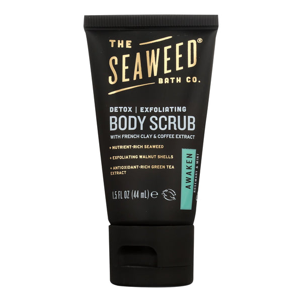 The Seaweed Bath Co - Awaken Exfoliating Detox Body Scrub - Case of 8 - 1.5 Ounce