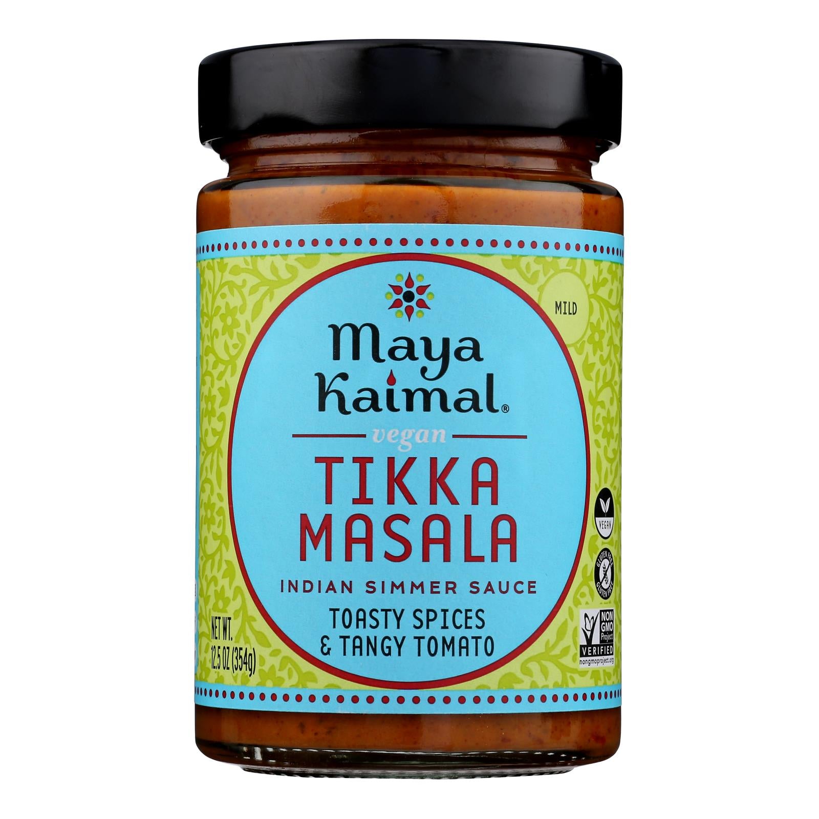 Maya Kaimal - Smmr Sauce Vgn Tikka Masala - Case of 6 - 12.5 Ounce
