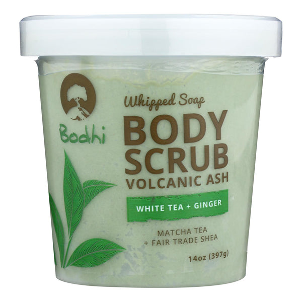 Bodhi - Body Scrub - White Tea and Ginger - Case of 1 - 14 Ounce.