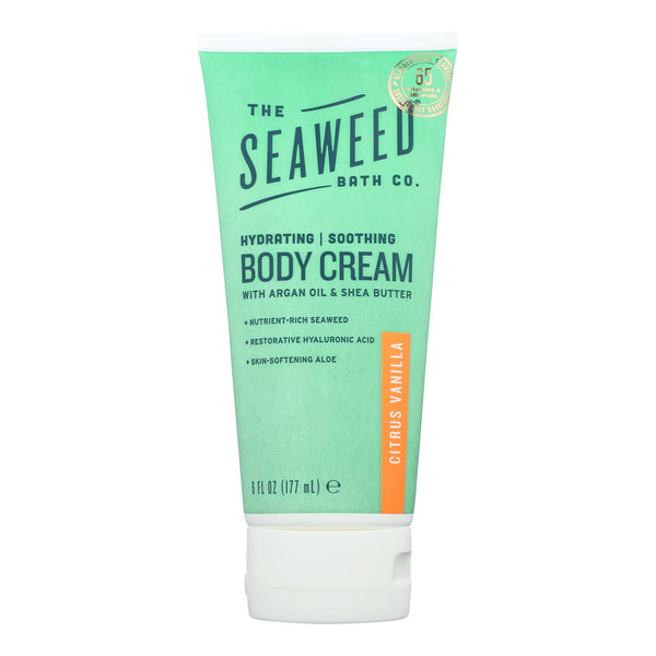 The Seaweed Bath Co - Body Cream Citrus Vanilla - 6 Ounce