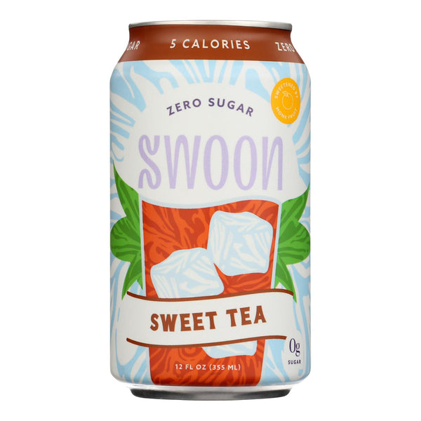 Swoon - Sweet Tea Zero Sugar - Case of 12-12 Fluid Ounce
