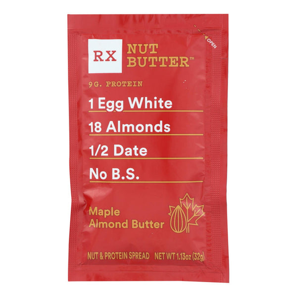 Rxbar - Nut Butter Maple Almond - Case of 10 - 1.13 Ounce
