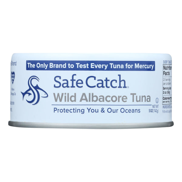 Safe Catch - Tuna Wild Albacore - Case of 12 - 5 Ounce