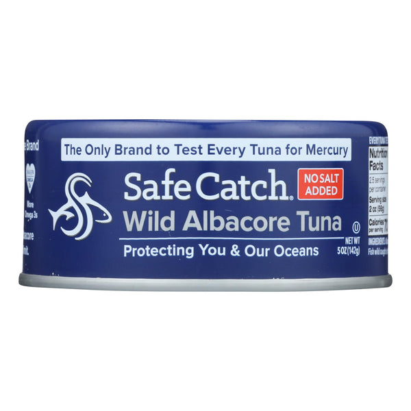 Safe Catch Wild Albacora Tuna - Case of 12 - 5 Ounce