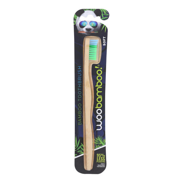 Woobamboo! Adult Soft Toothbrushes  - Case of 6 - Count
