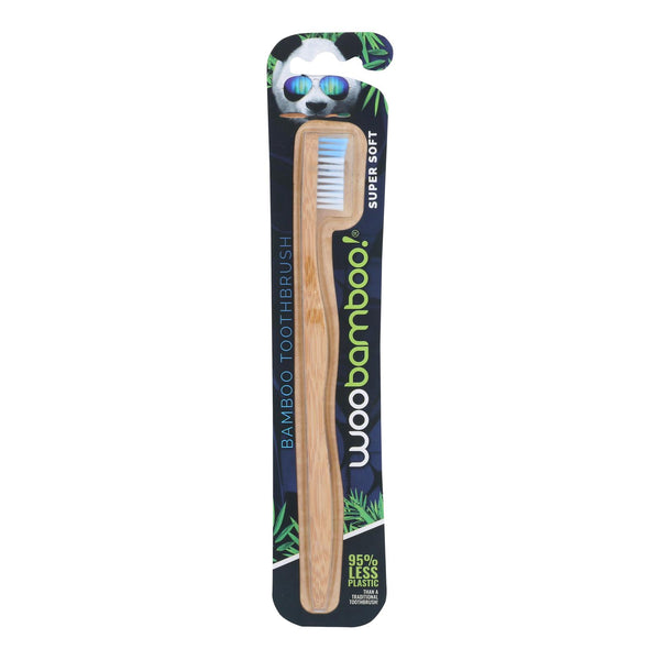 Woobamboo! Adult Super Soft Toothbrushes  - Case of 6 - Count