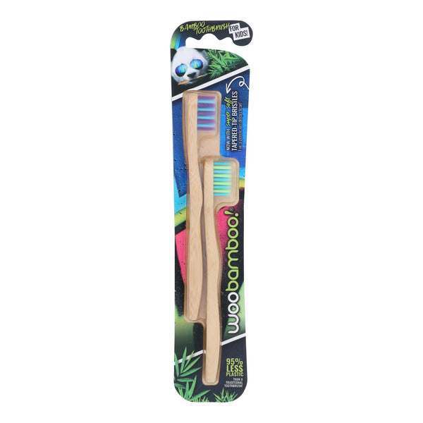 Woobamboo! Kids Sprout Toothbrush  - Case of 6 - 2 Count