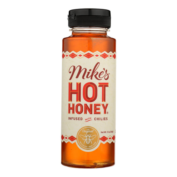 Mike's Hot Honey Infused With Chilies  - Case of 6 - 12 Ounce