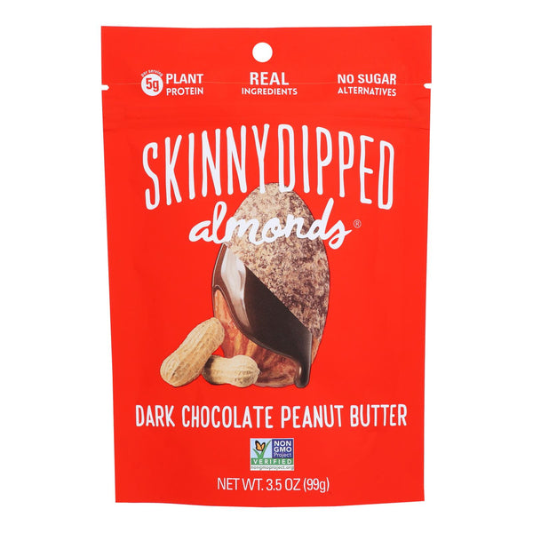 Skinnydipped - Dip Almond Peanut Butter - Case of 10-3.5 Ounce
