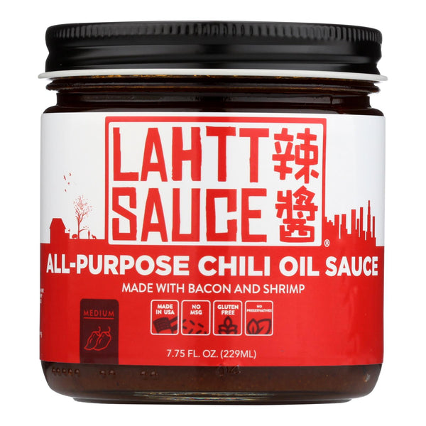 Lahtt Sauce Co - Sauce Chili Oil Tradtnl - Case of 6 - 7.75 Ounce