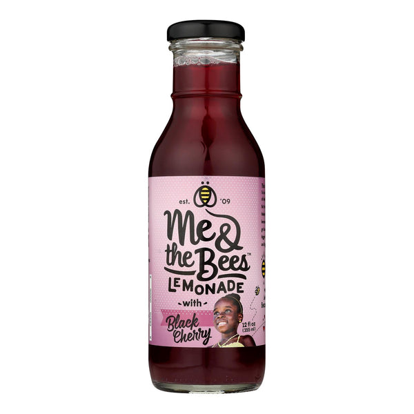 Me And The Bees Lemonade - Lemonade Black Cherry - Case of 12-12 Fluid Ounce