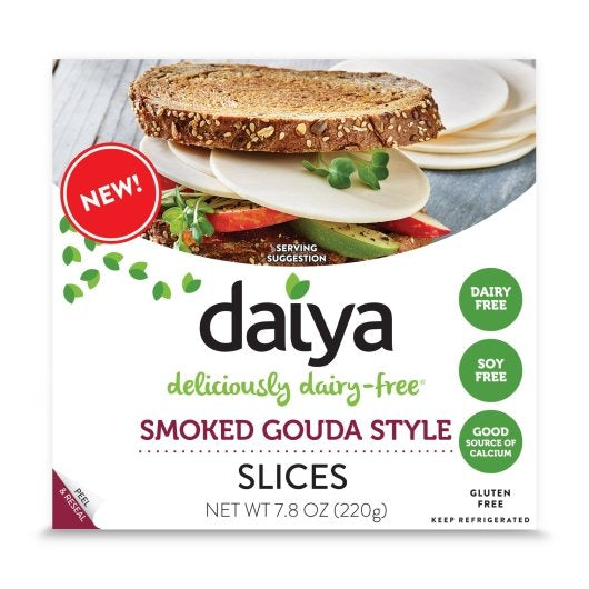 Daiya Smoked Gouda Style Slices 8-7.8 Ounce, 7.8 Ounces - 8 Per Case