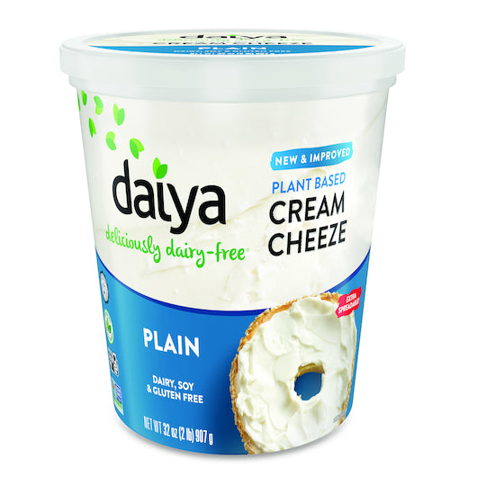 Daiya Plain Plant Based Cream Cheese 6-2 Pound, 2 Pounds - 6 Per Case