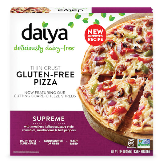 Daiya Supreme Pizza, 19.4 Ounces - 8 Per Case