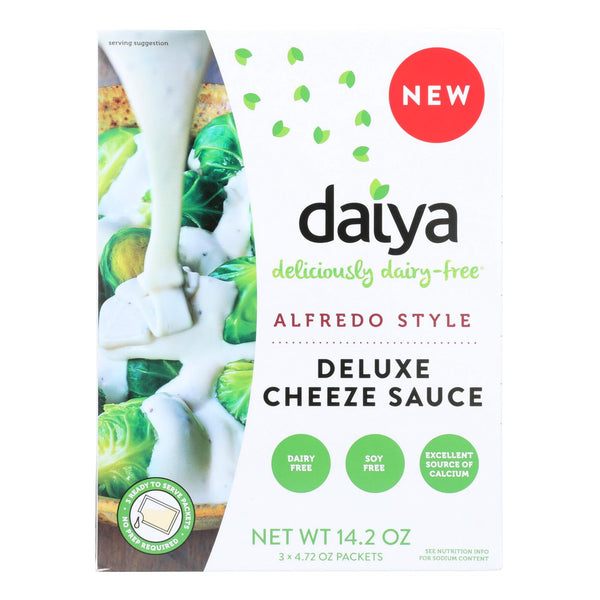Daiya Foods - Dairy Free Cheeze Sauce - Alfredo Style - Case of 8 - 14.2 Ounce.