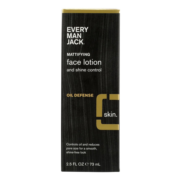 Every Man Jack Face Lotion - Fragrance Free - 2.5 fl Ounce.