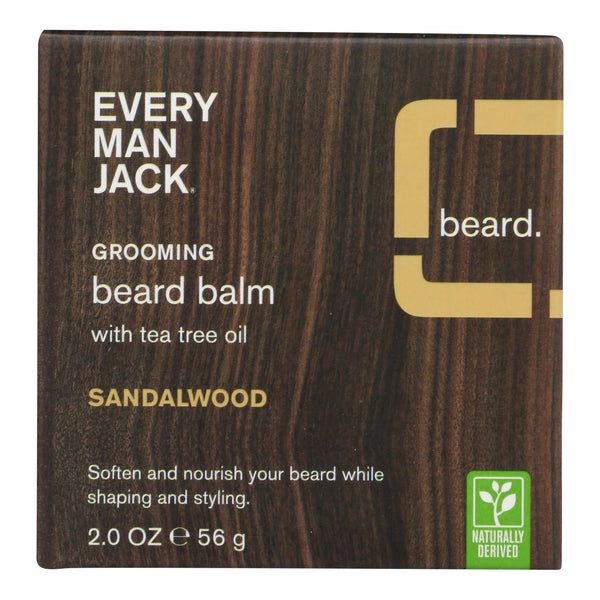 Every Man Jack - Beard Balm Sandalwood - 1 Each - 2 Ounce