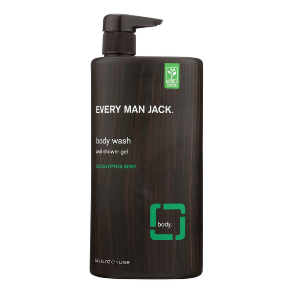 Every Man Jack Body Wash Eucalyptus Mint Body Wash - 1 Each - 33.8 fl Ounce.