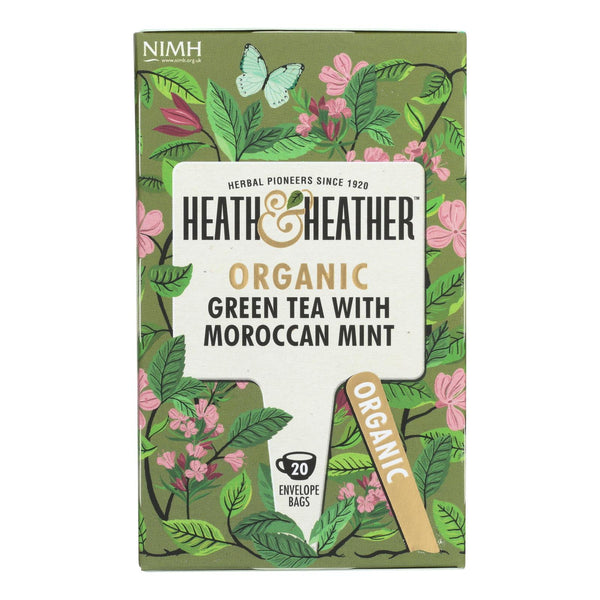 Heath & Heather - Tea Green W/mrccn Mint - Case of 6 - 20 Count
