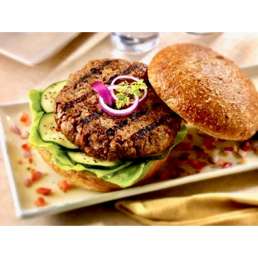 Hungry Planet Vegan Beef Classic Burger, 4 Ounce Size - 42 Per Case.
