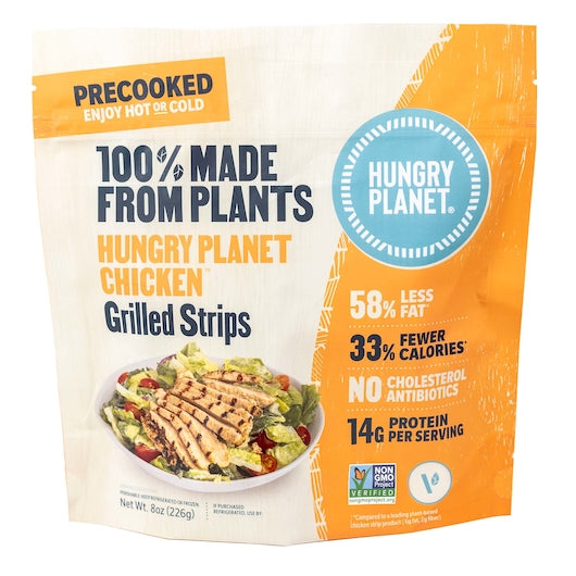 Hungry Planet Grilled Chicken Strips, 3 Pounds - 6 per case