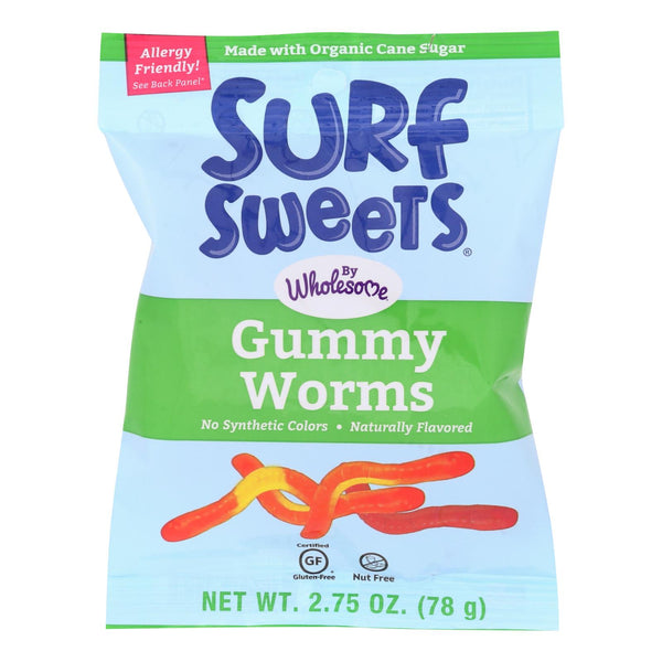 Surf Sweets Gummy Worms - Case of 12 - 2.75 Ounce.
