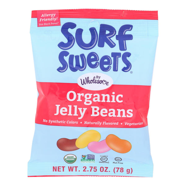 Surf Sweets Organic Jelly Beans - Case of 12 - 2.75 Ounce.