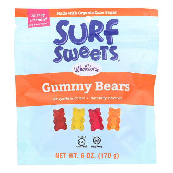 Surf Sweets - Gummy Bears - Case of 8-6 Ounce