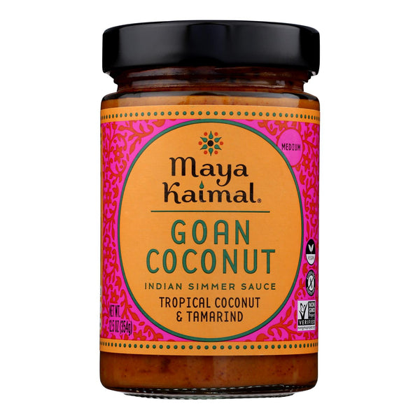 Maya Kaimal Goan Coconut Curry - Case of 6 - 12.5 Ounce.