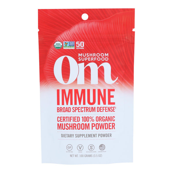 Om - Immune Organic Powder 100grm - 1 Each - 3.5 Ounce