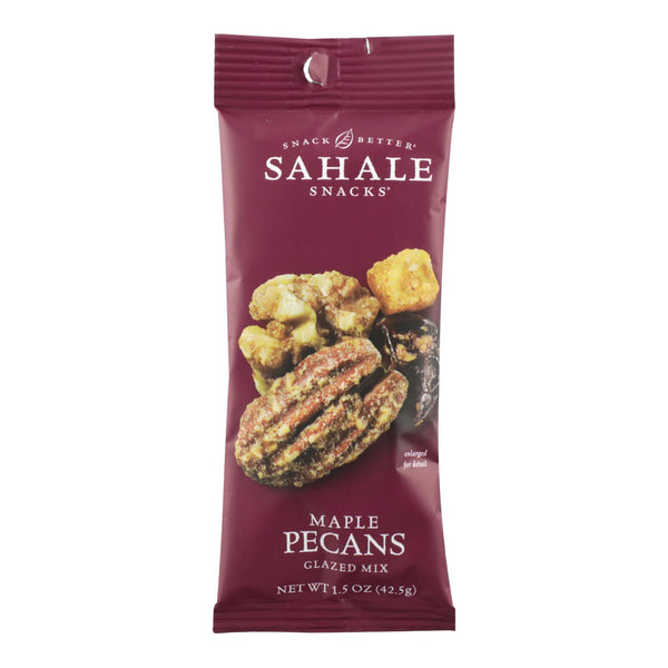 Sahale Snacks Maple Pecans Glazed Mix - Case of 9 - 1.5 Ounce