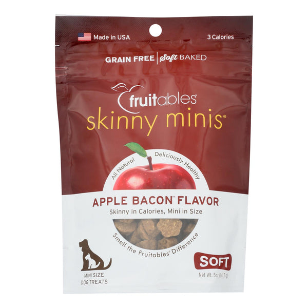 Fruitables - Dog Trts Chwy Applebacon - Case of 12 - 5 Ounce