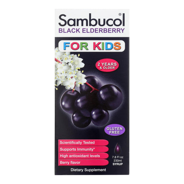 Sambucol - Black Elderberry Syrup for Kids - 7.8 Ounce