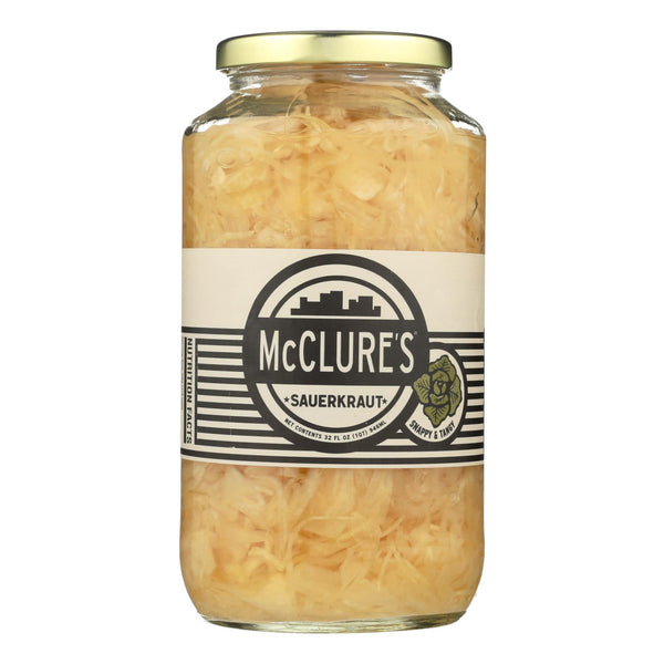 Mcclure's Sauerkraut  - Case of 6 - 32 Fluid Ounce