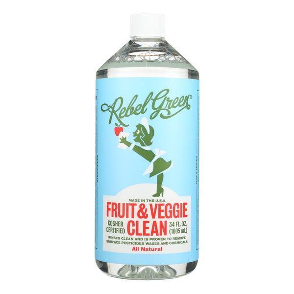 Rebel Green Clean Refill - Fruit and Veggie - Case of 12 - 34 fl Ounce