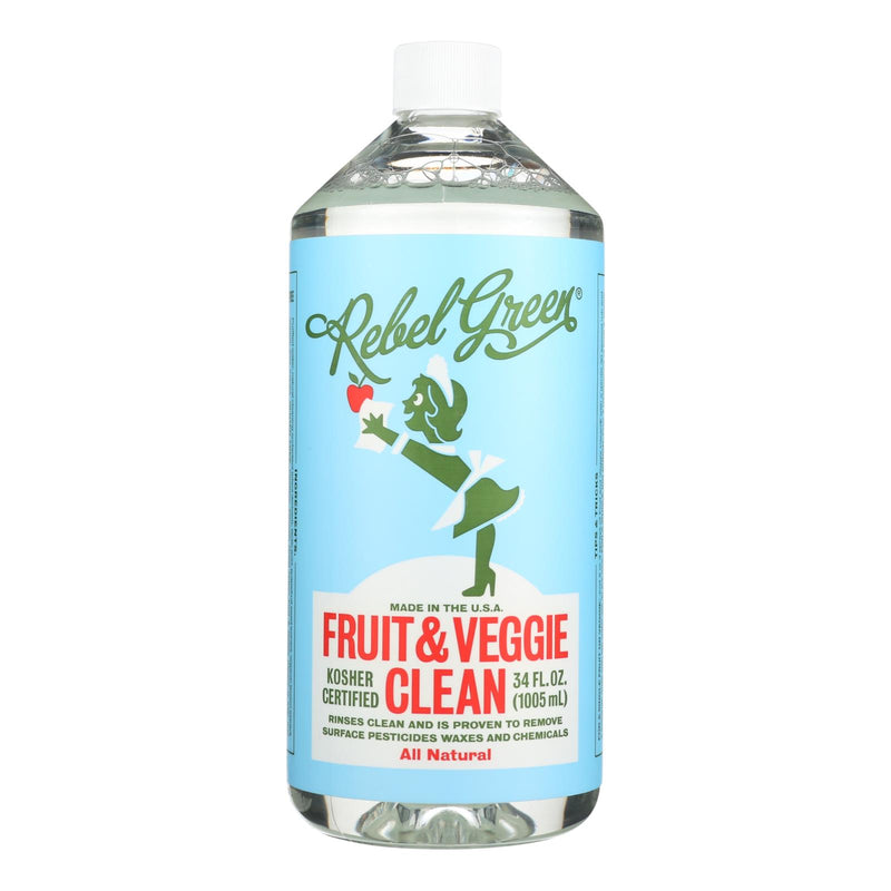 Rebel Green Clean Refill - Fruit and Veggie - Case of 12 - 34 fl Ounce