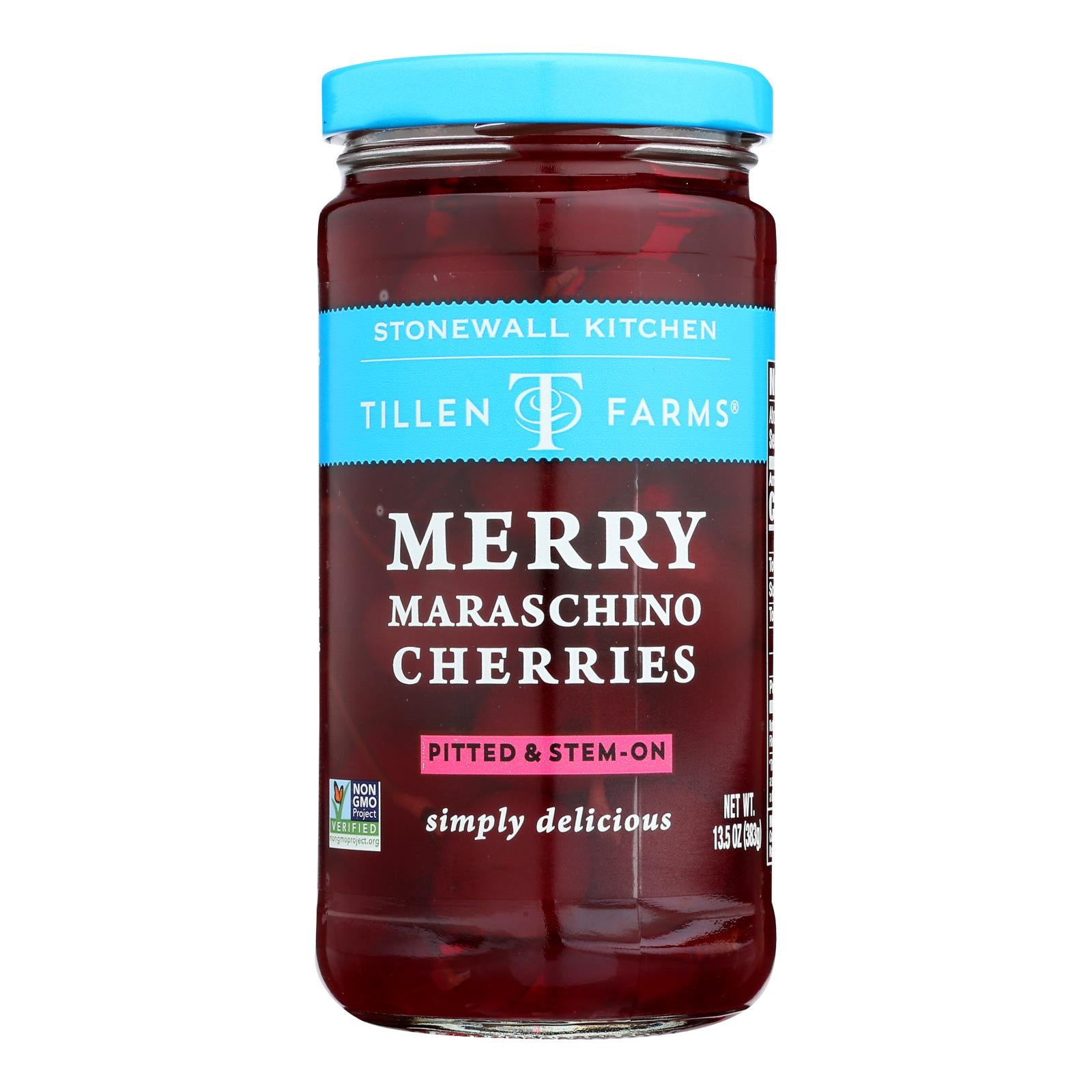 Tillen Farms - Cherries Maraschino - Case of 6-13.5 Ounce