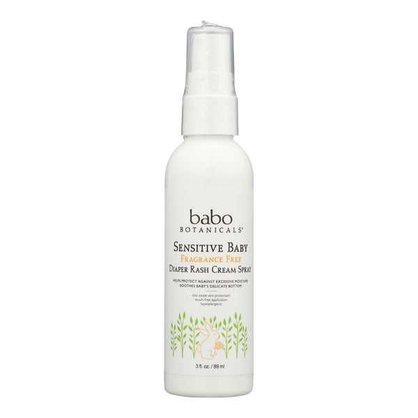 Babo Botanicals - Diaper Cream Spry Sensitive - 1 Each -3 Fluid Ounce