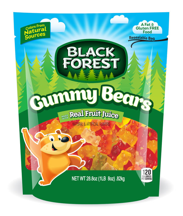 Black Forest Gummy Bears Familysize Sub 28.8 Ounce Size - 6 Per Case.