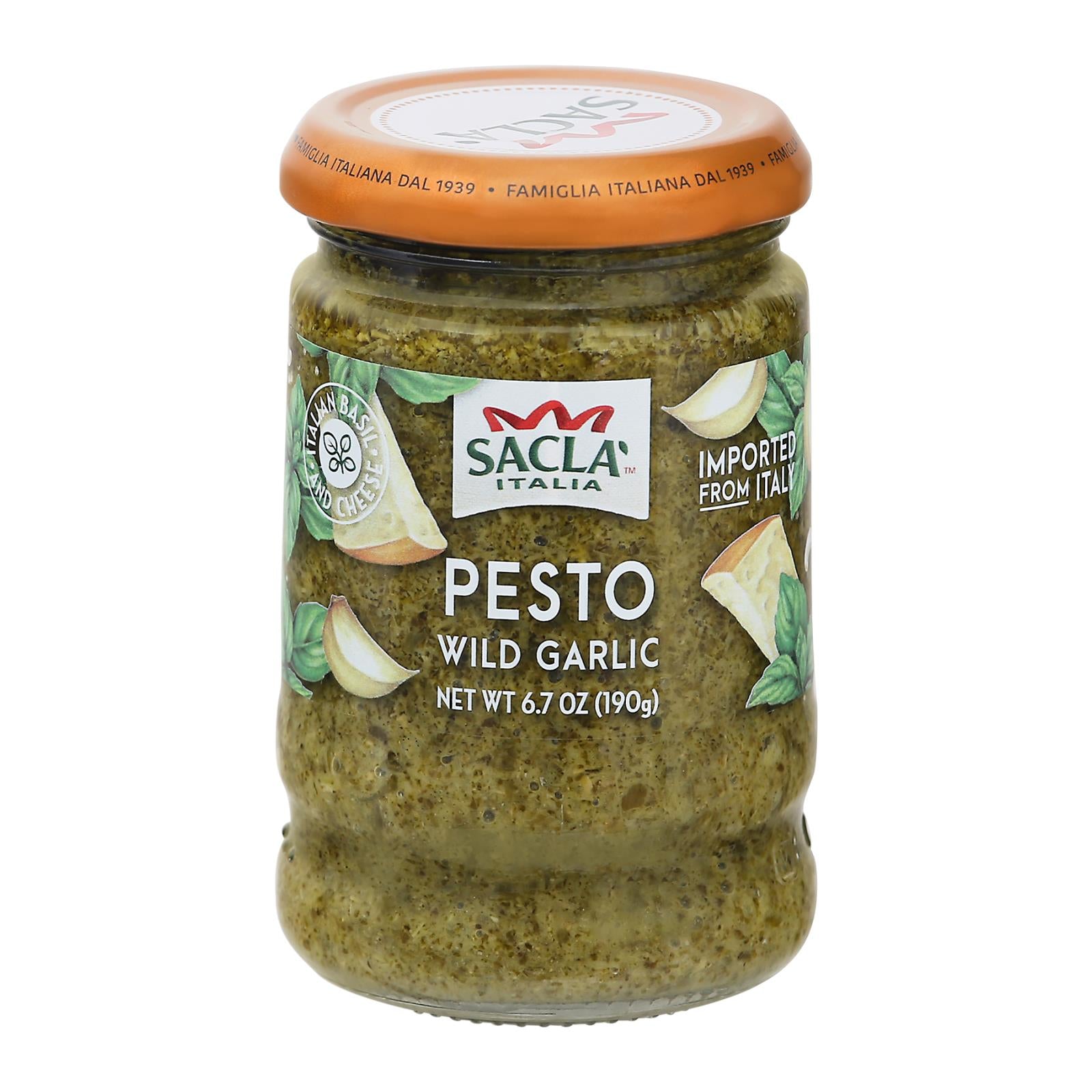 Sacla - Pesto Wild Garlic - Case of 6 - 6.7 Ounce