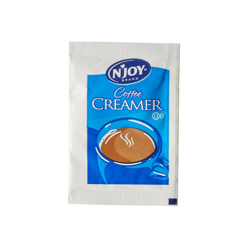 N'joy Non Dairy Creamer Packets 2 Grams Each - 1000 Per Case.