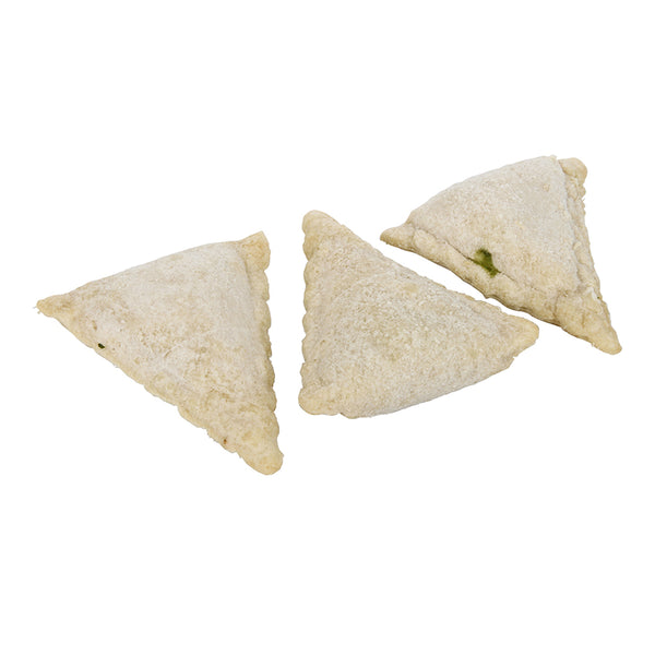 Spinach And Cheese Samosa Small 4 Pound Each - 2 Per Case.