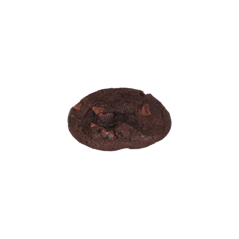 Naturally And Artificially Flavored Double Chocolate Brownie Frozen Cookie Dough 1.33 Ounce Size - 240 Per Case.